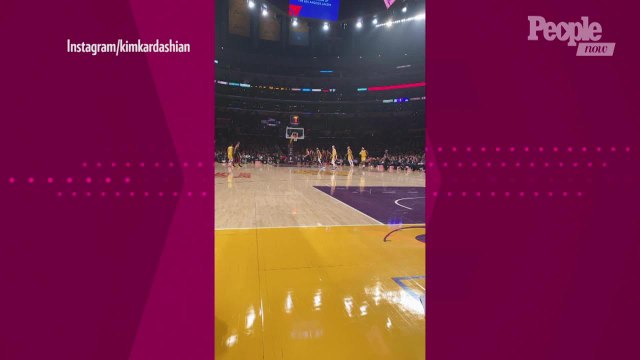 Kim Kardashian and Kanye West Sit Courtside as Khloé's Ex Tristan Thompson Takes on the Lakers