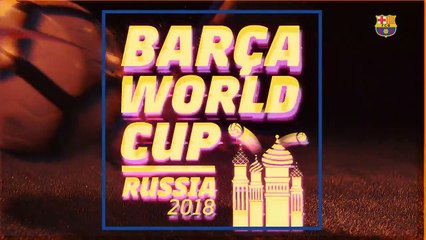 Barcelona'nın Dünya Kupası temsilcileri