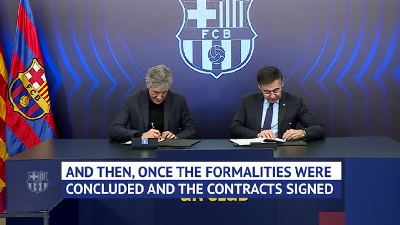 Behind the Scenes: Setien starts life at Barcelona