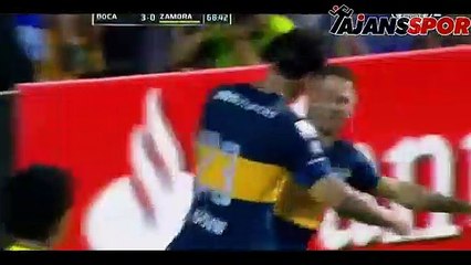 Osvaldo ve arkadaşlarından gol sevinci fotoğrafı