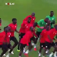 Senegal Milli Takımı'ndan ilginç antrenman!