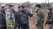 Imágenes del campo de batalla en Idlid, Siria que entra en vigor un alto el fuego auspiciado por Rusia y Turquía