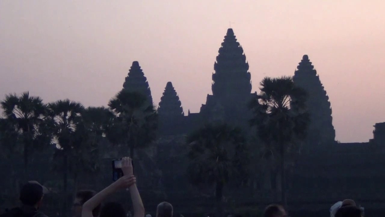 Angkor Wat Sunrise Part 1, Siem Reap, ThaiCambodia 3-44, 14 Jan 2020