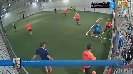 But de Antoine  (11-19) - BANQUE POPULAIRE Vs TEAM FARMER - 14/01/20 21:00 - LIGUE 2