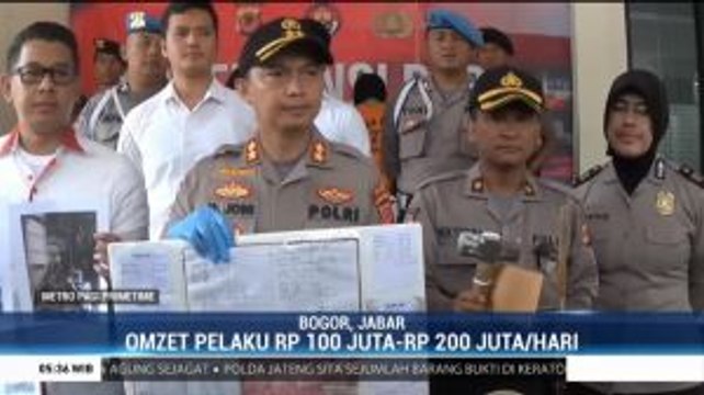 Polisi Tangkap Dua Bos Penambang Emas Liar di Bogor