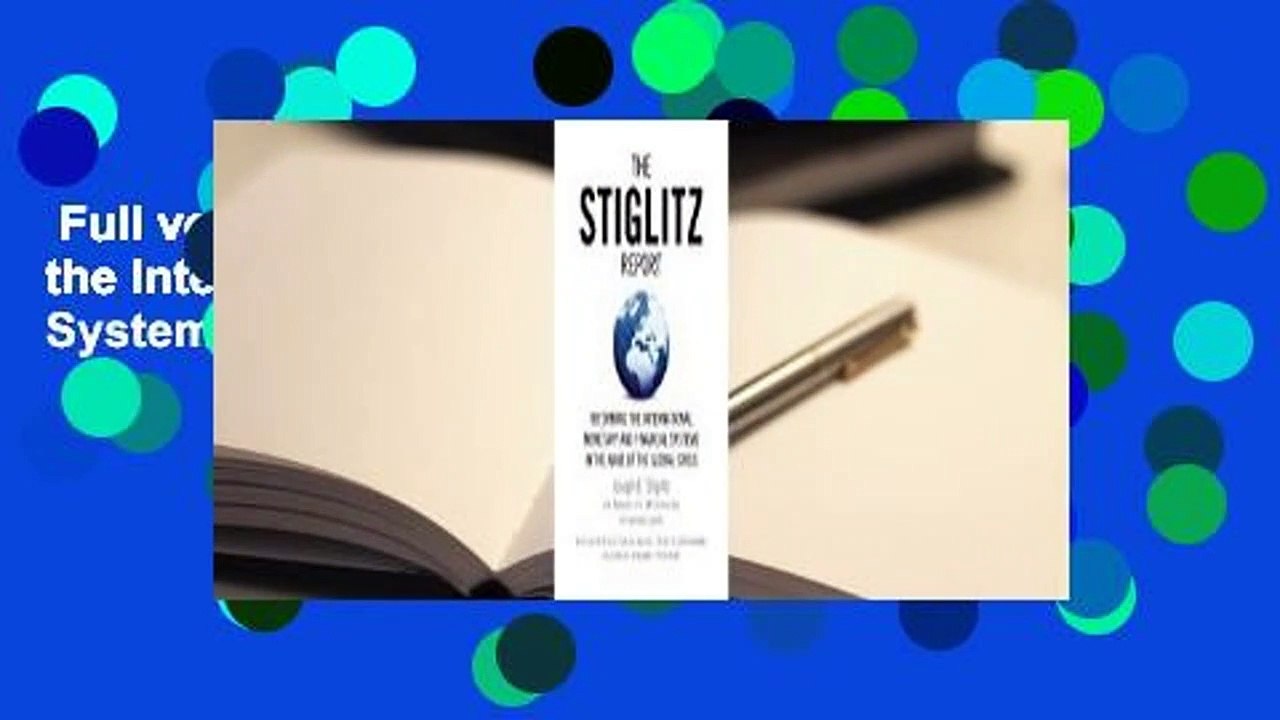 Full version  The Stiglitz Report: Reforming the International Monetary and Financial Systems in