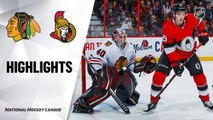 NHL Highlights | Senators @ Blackhawks 01/14/20