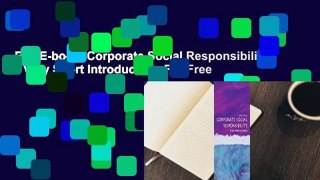 Full E-book  Corporate Social Responsibility: A Very Short Introduction  For Free