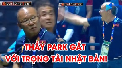 Thầy Park phản ứng siêu gắt với trọng tài, giành lại cho U23 Việt Nam một quả ném biên I NEXT SPORTS