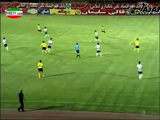 35 metreden çok sert vurdu!