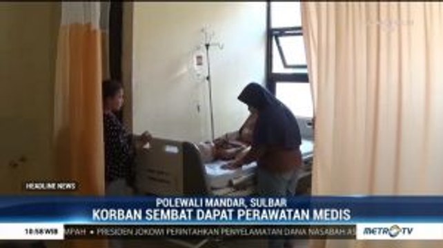 Dua Siswa Korban Ambruknya Gedung SD di Polewali Mandar Masih Dirawat di RS