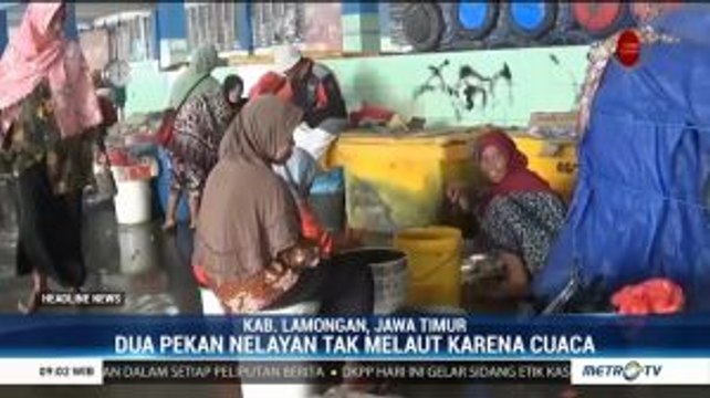 Harga Ikan Melonjak Naik di Lamongan