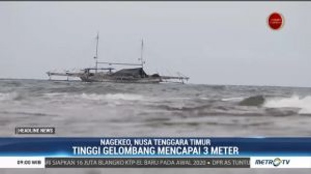 Cuaca Buruk, Nelayan di NTT Tak Melaut