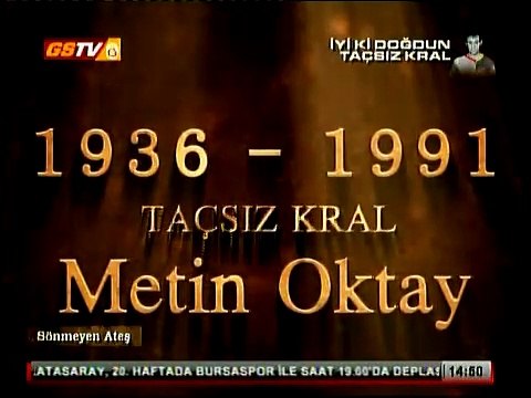 İyi ki doğdun Taçsız Kral Metin Oktay!