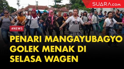Ratusan Penari Mangayubagyo Golek Menak Meriahkan Selasa Wagen