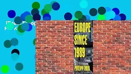 [Read] Europe Since 1989: A History  For Kindle