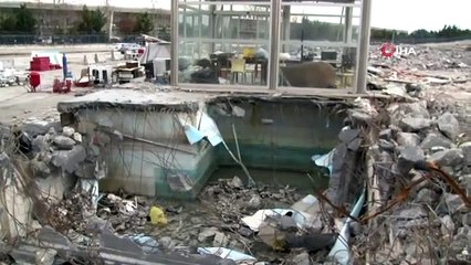 Atatürk Havalimanı kargo bölümünde yıkım tamamlandı