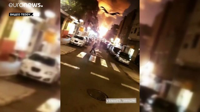 Взрыв на химзаводе в Таррагоне: есть жертвы