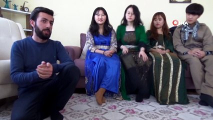 Güney Kore'den gelip Yüksekovalı oldular