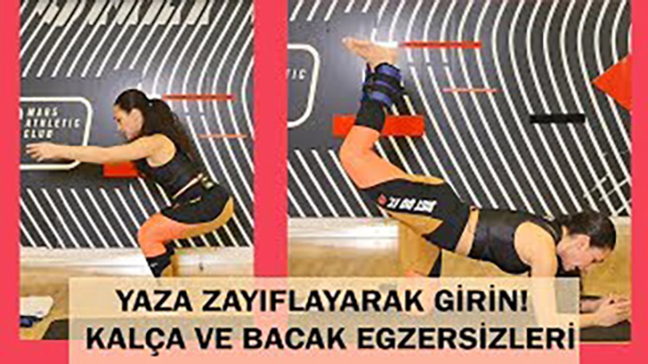 Aysun Düz ile kalça ve bacak egzersizleri