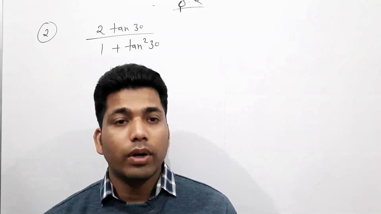 Trigonometry exercise 8.2 question no - 2, 3, 4