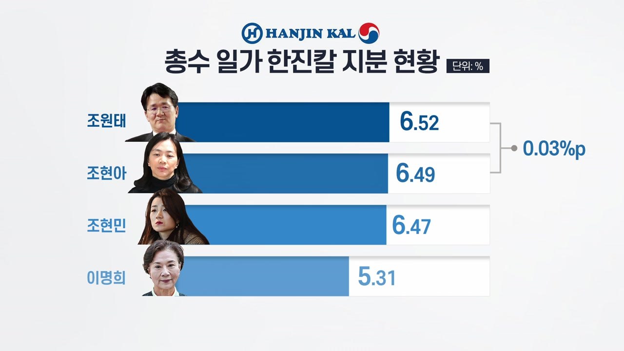 [더뉴스-더쉬운경제] 한진그룹 경영권 셈법 복잡...주총 안갯속 / YTN