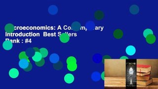 Microeconomics: A Contemporary Introduction  Best Sellers Rank : #4