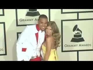 Fergie Red carpet Grammy 2