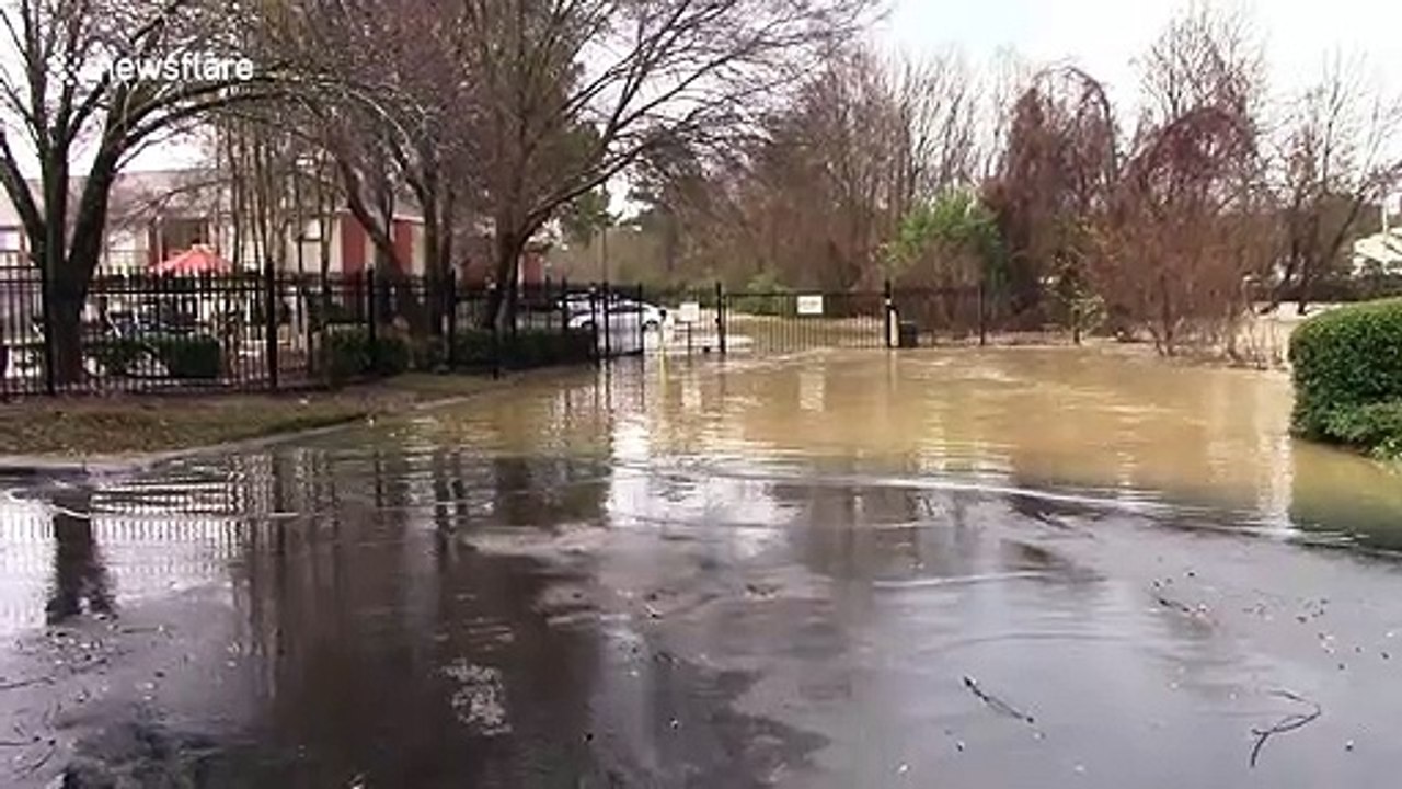 Flash flood emergency issued in Mississippi due to heavy rainfall