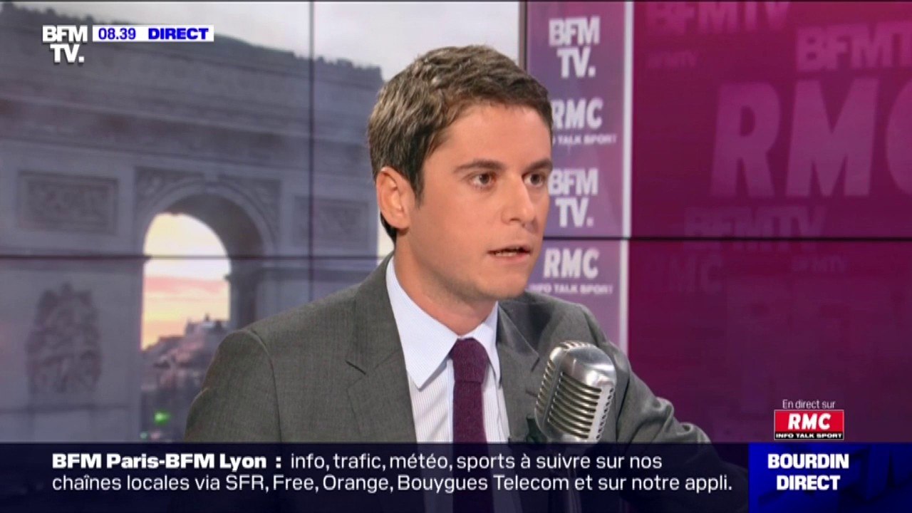 Gabriel Attal ne veut pas parler de "violences...