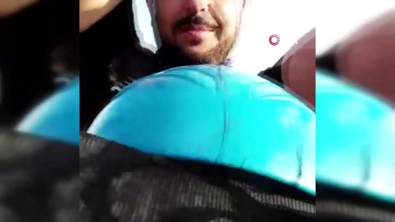 6 yaşındaki İlayda'nın babası ile yamaç paraşütü keyfi