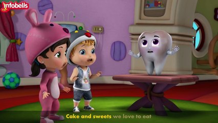 Brush Your Teeth Song - Good Habit Rhymes for Children - Infobells