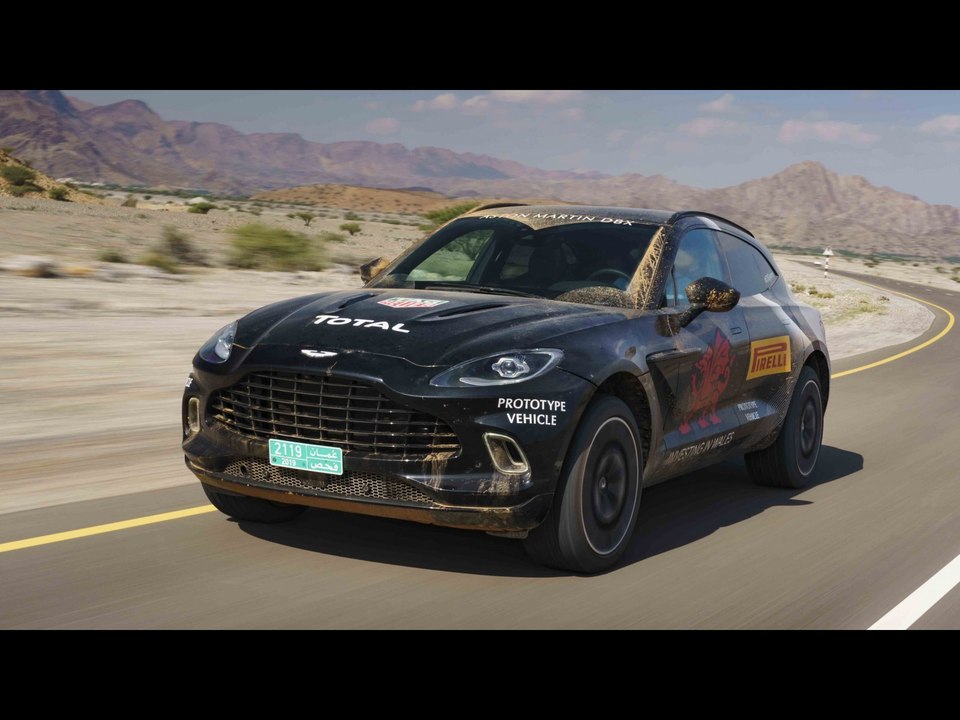 Aston Martin DBX (2020) : au volant du 1er prototype