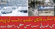 Skardu Baltistan under extreme snow, roads blocked