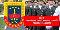 Jandarma Genel Komutanlığı ve Sahil Güvenlik Komutanlığına Muvazzaf/Sözleşmeli Subay Alımı 2020 personel alımı başvur tarihleri ve şartları açıklandı!