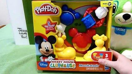 Play Doh Mickey Mouse Clubhouse Disney Mouskatools Set