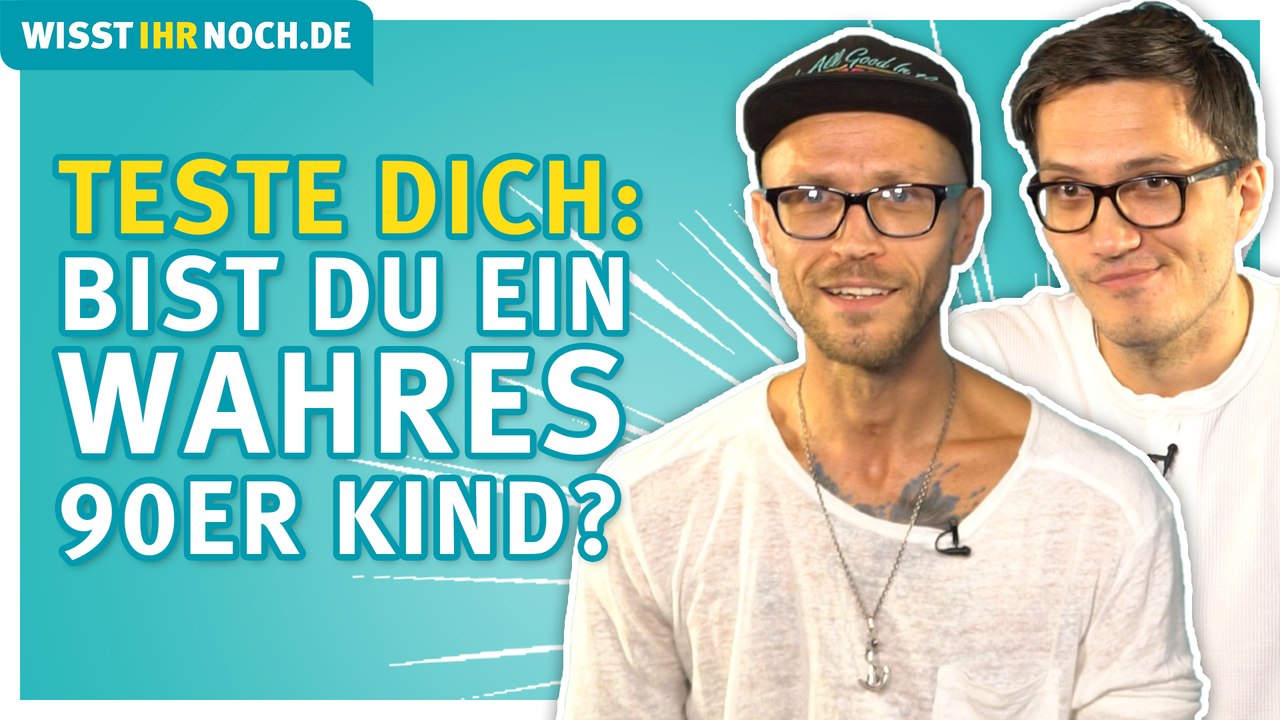 Wissenstest: Bist du ein Kind der 90er? ❤