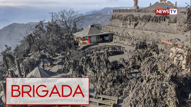 Brigada: Naiwang pinsala ng pagsabog ng Bulkang Taal