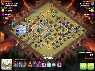 Deslondes January CWL 2 star attacks War 3