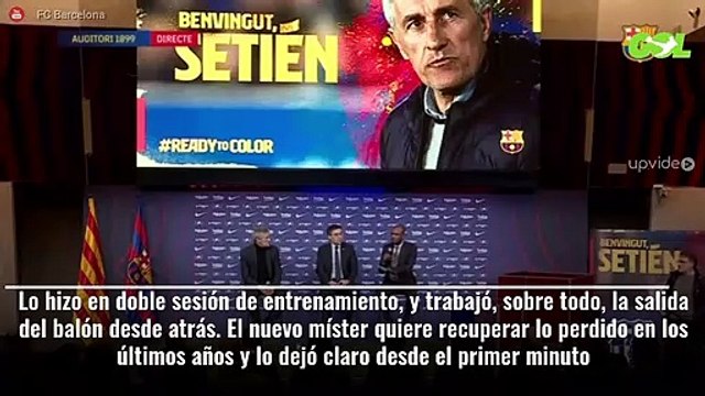 ¡Piqué y Quique Setién tienen la primera enganchada! Última hora en el Barça