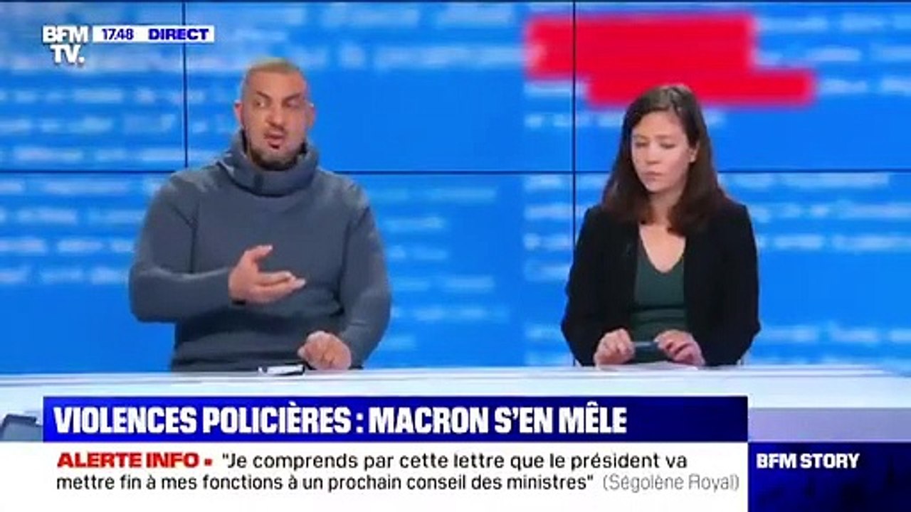 "L'ensemble du gouvernement ne tient que grâce à l'action de la police... Si demain elle est dans la rue, c'est terminé."