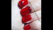 NAIL ART TUTORIAL -Red Love for Short Nails-Nail Art TUTORIAL-STEP by STEP