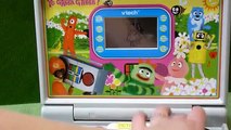 VTech Yo Gabba Gabba Learning Laptop BoomBox - Muno, Foofa, Brobee, Toodee and Plex