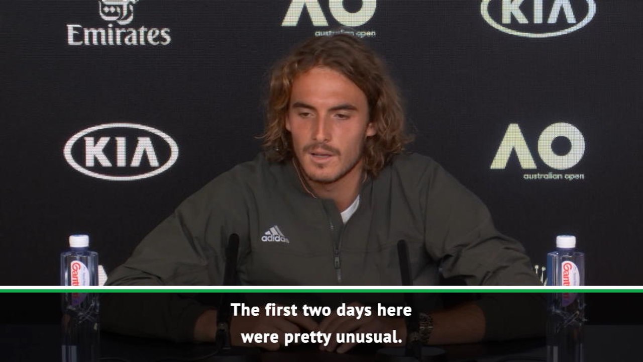 Tsitsipas reveals breathing problems ahead of Australian Open