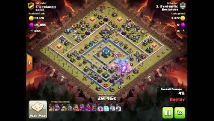 Deslondes January CWL War 6 - 3 star attacks