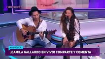 Cami Gallardo en 'Ahora noticias' - Mega - Chile (14-04-2017)