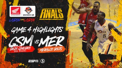 Highlights: G4: Ginebra vs Meralco | PBA Governors’ Cup 2019 Finals