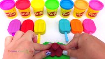 Let have some fun- Learn Colors with Play Doh Popsicle Ice Creams