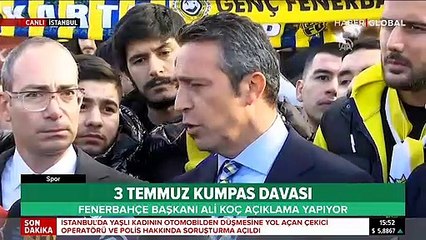Ali Koç: "Yine Fenerbahçe'nin şampiyonluğuna göz diktiler"
