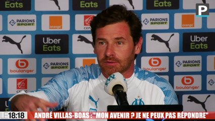 OM : "Mon avenir ? Je ne peux pas répondre" (Villas-Boas)